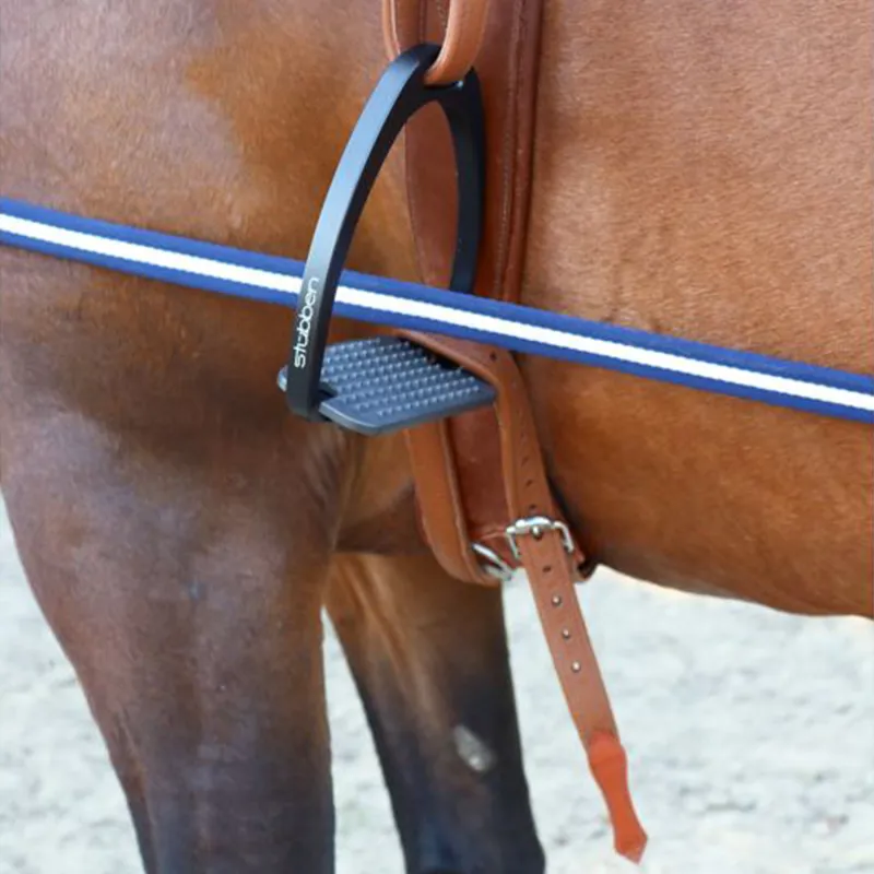 Stubben AKA Leather Connecting Strap - Tobacco-1